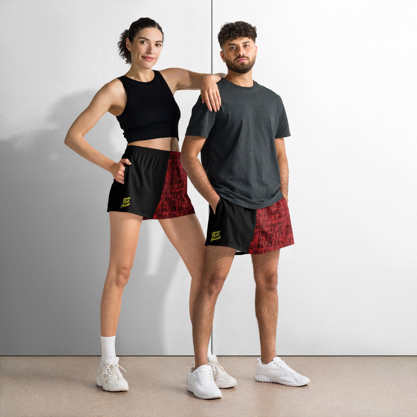 Mortem Comic Unisex Athletic Shorts