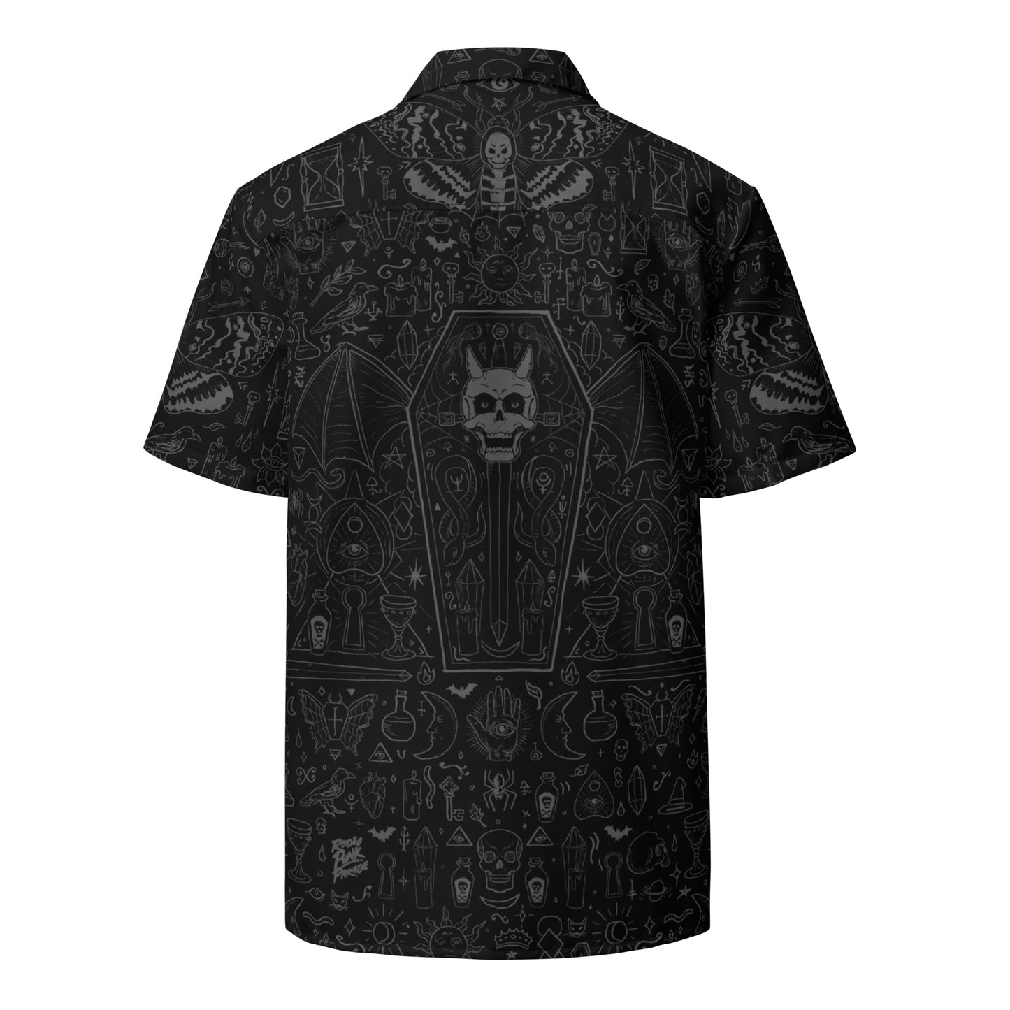 Spooky Doodles Button-up Shirt